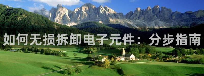 pg电子游戏下载：如何无损拆卸电子元件：分步指南