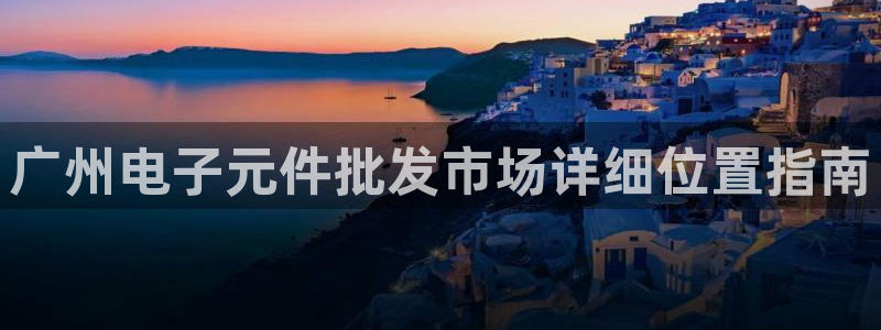 pg电子游戏下载：广州电子元件批发市场详细位置指南