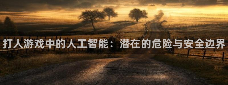 中欧体育官网：打人游戏中的人工智能：潜在的危险与安全边界