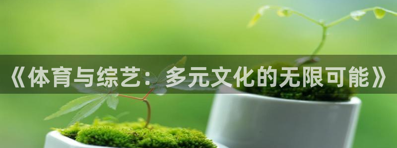 中欧体育(zoty)官网：《体育与综艺：多元文化的无限可能》