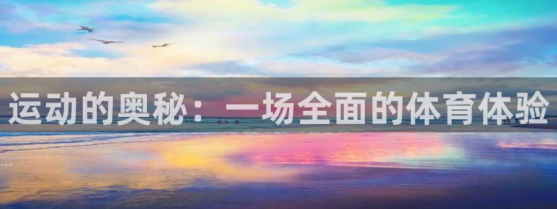 中欧体育网站：运动的奥秘：一场全面的体育体验